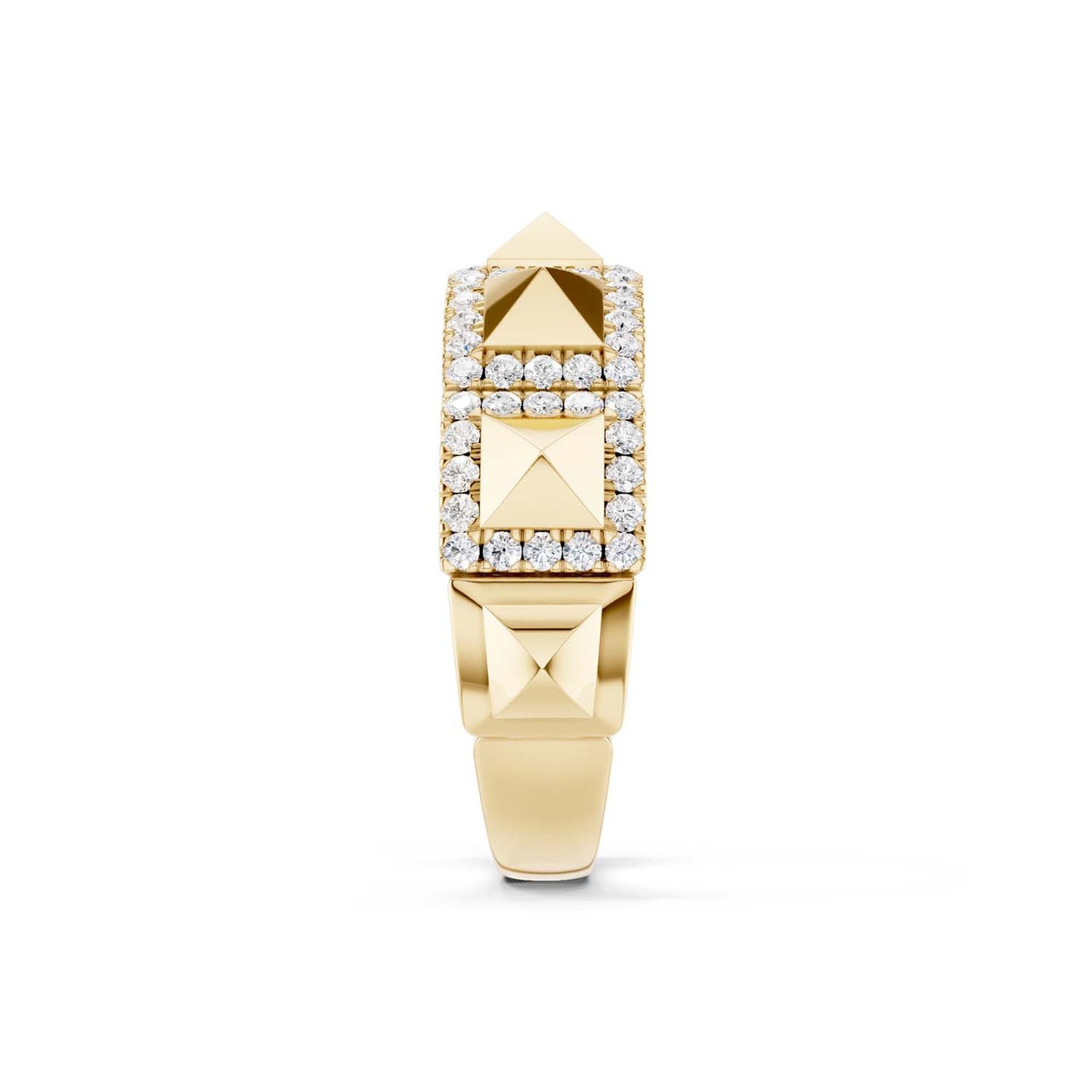 Pyramid Luxe Geometric Statement Band