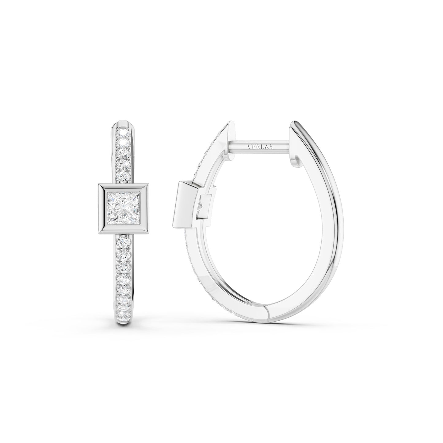 Embellished Princess Hoops