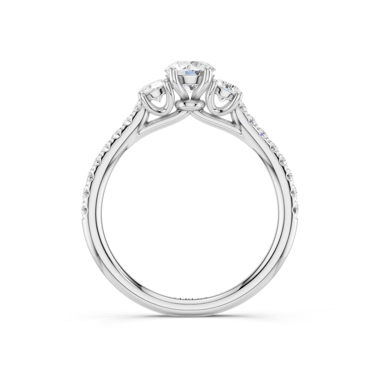 Embellished Round Vows