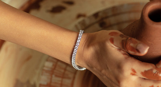 The 24 Best Lab-Grown Diamond Tennis Bracelets to Complement Your Bridal Style