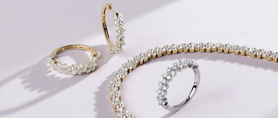 Alyssa: The Blooming Crown of Diamond Elegance