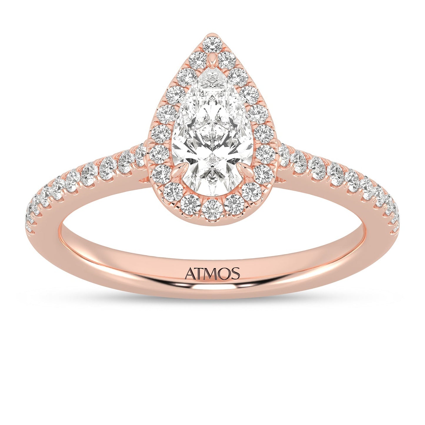 Atmos Signature Dewdrop Halo Ring_Product Angle_1 Ct. - 4