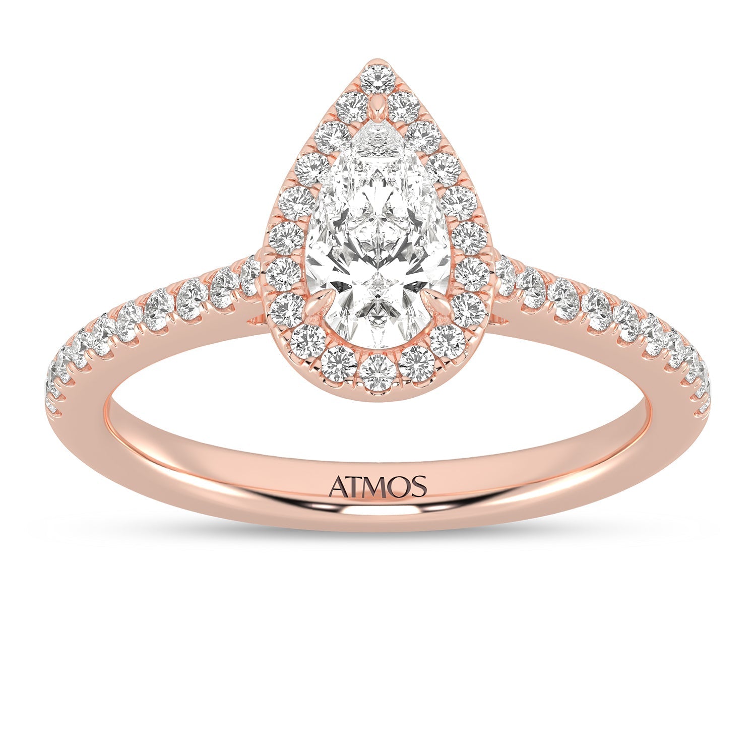 Atmos Signature Dewdrop Halo Ring_Product Angle_1 Ct. - 4