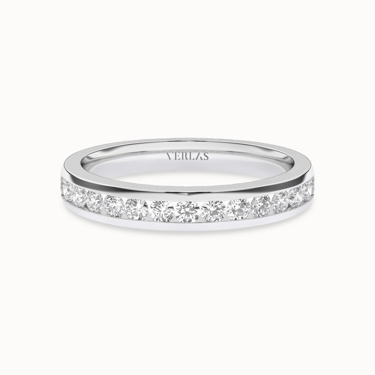 Trailing Diamonds Sheer Band_Product Angle_1/2Ct - 1