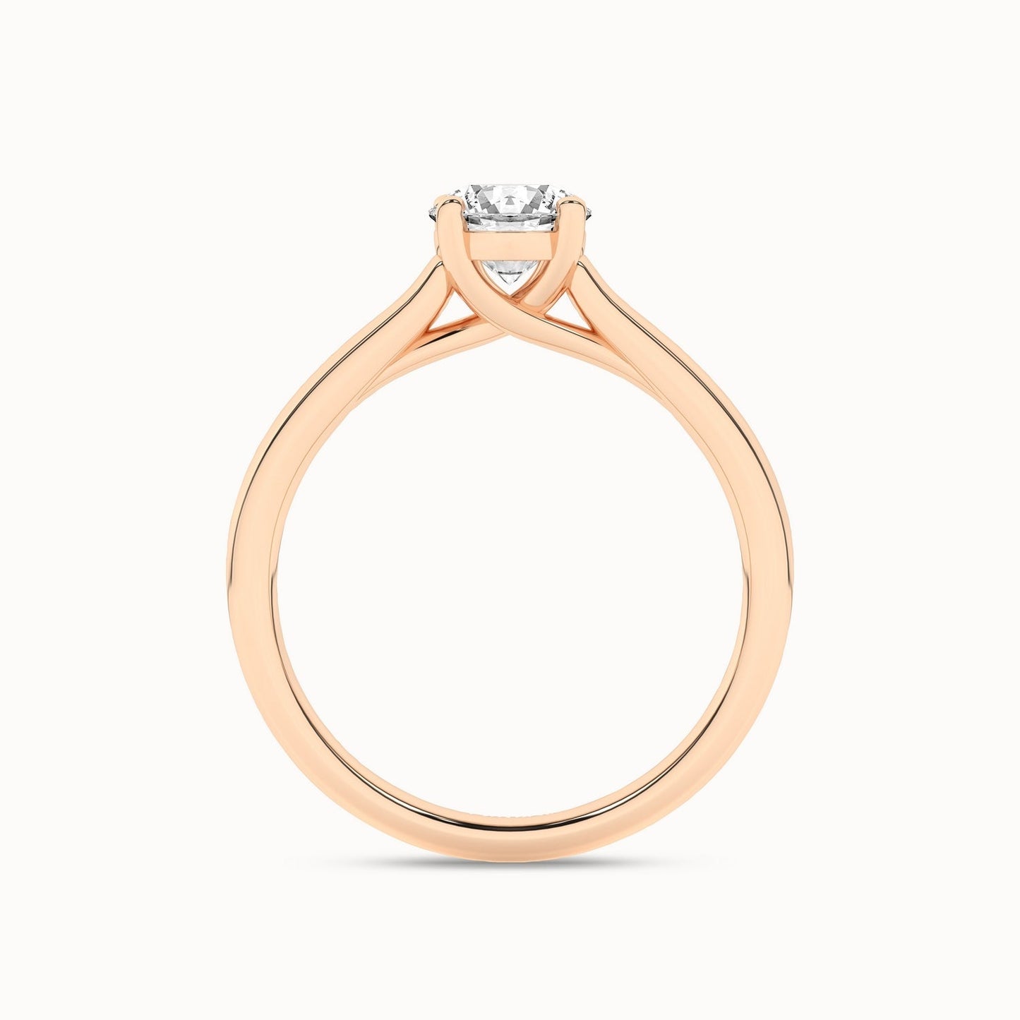 Timeless Round Ring_Product Angle_3/4Ct - 2