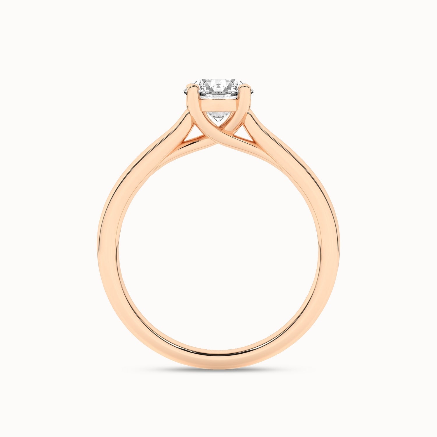 Timeless Round Ring_Product Angle_3/4Ct - 2