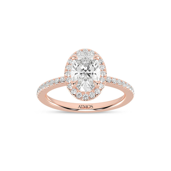 Atmos Luxe Oval Halo Ring_Product Angle_PCP Main Image