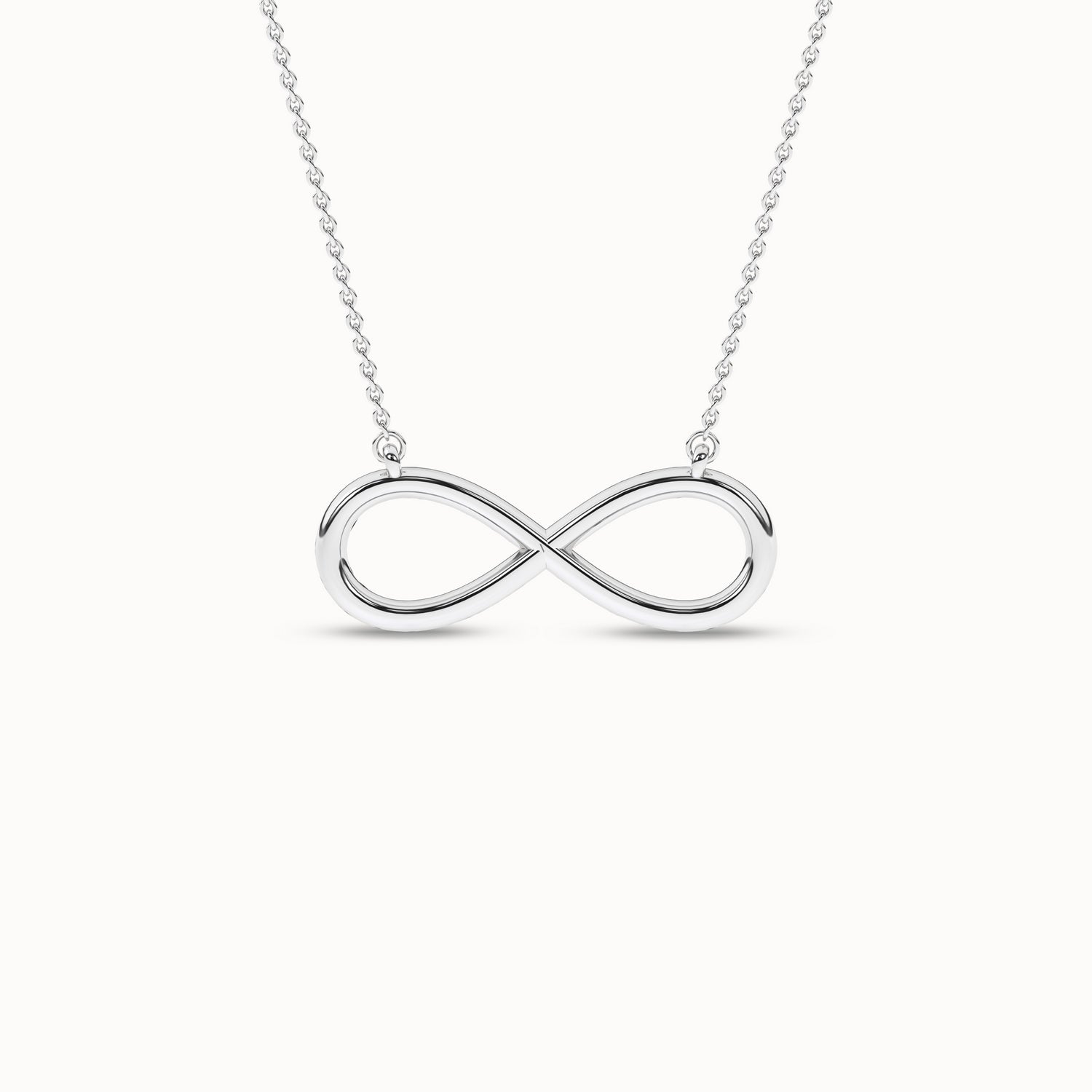 Infinity Necklace_Product Angle_1/4Ct. - 3