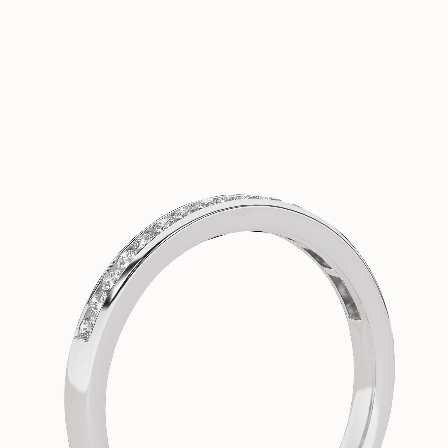 Trailing Diamonds Sheer Band_Product Angle_1/6Ct - 5