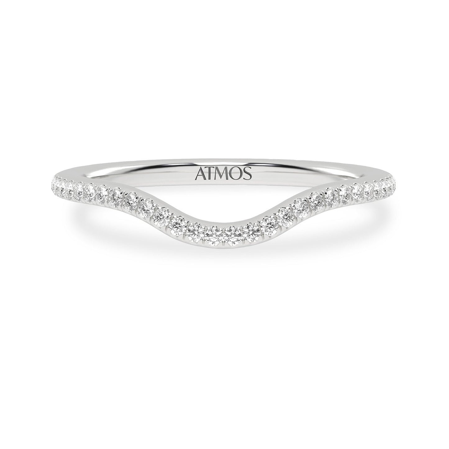 Atmos Chevron Ring_Product Angle_1/6 Ct. - 1