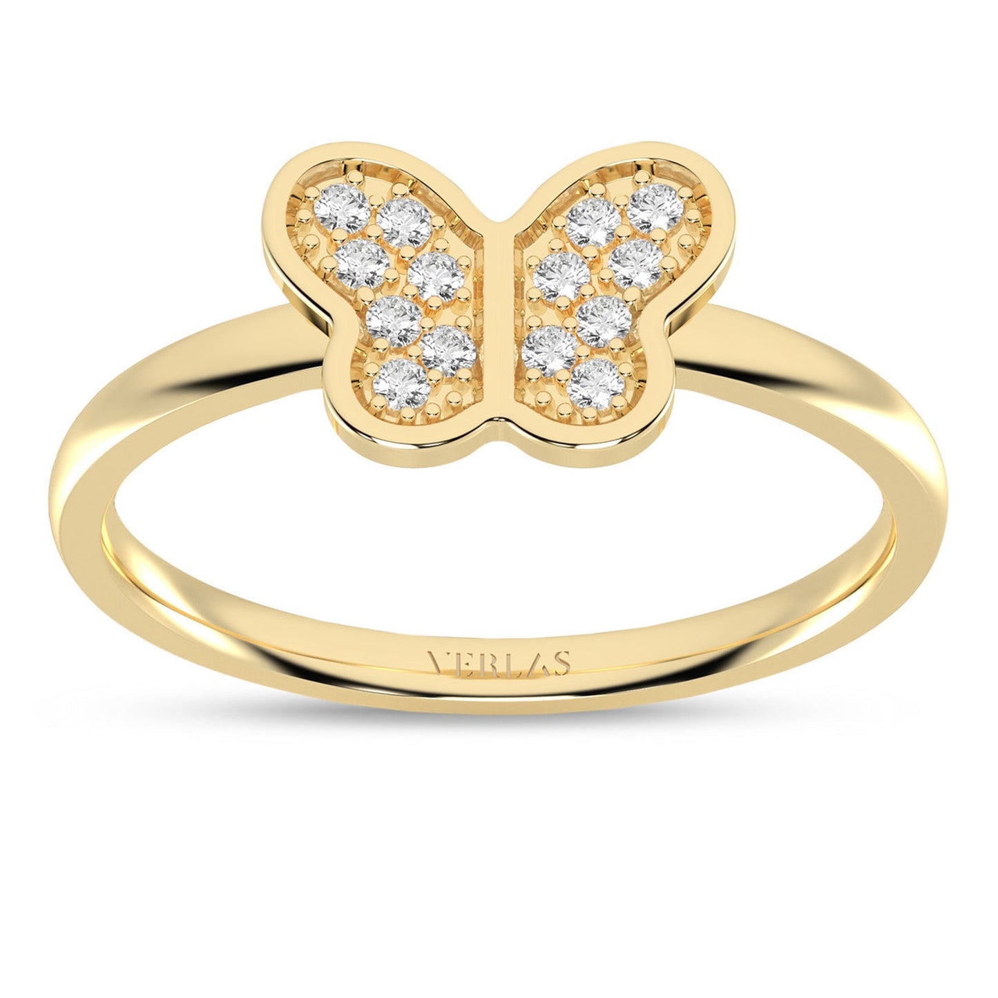 Butterfly Diamond Glistening Ring_Product Angle_PCP Main Image