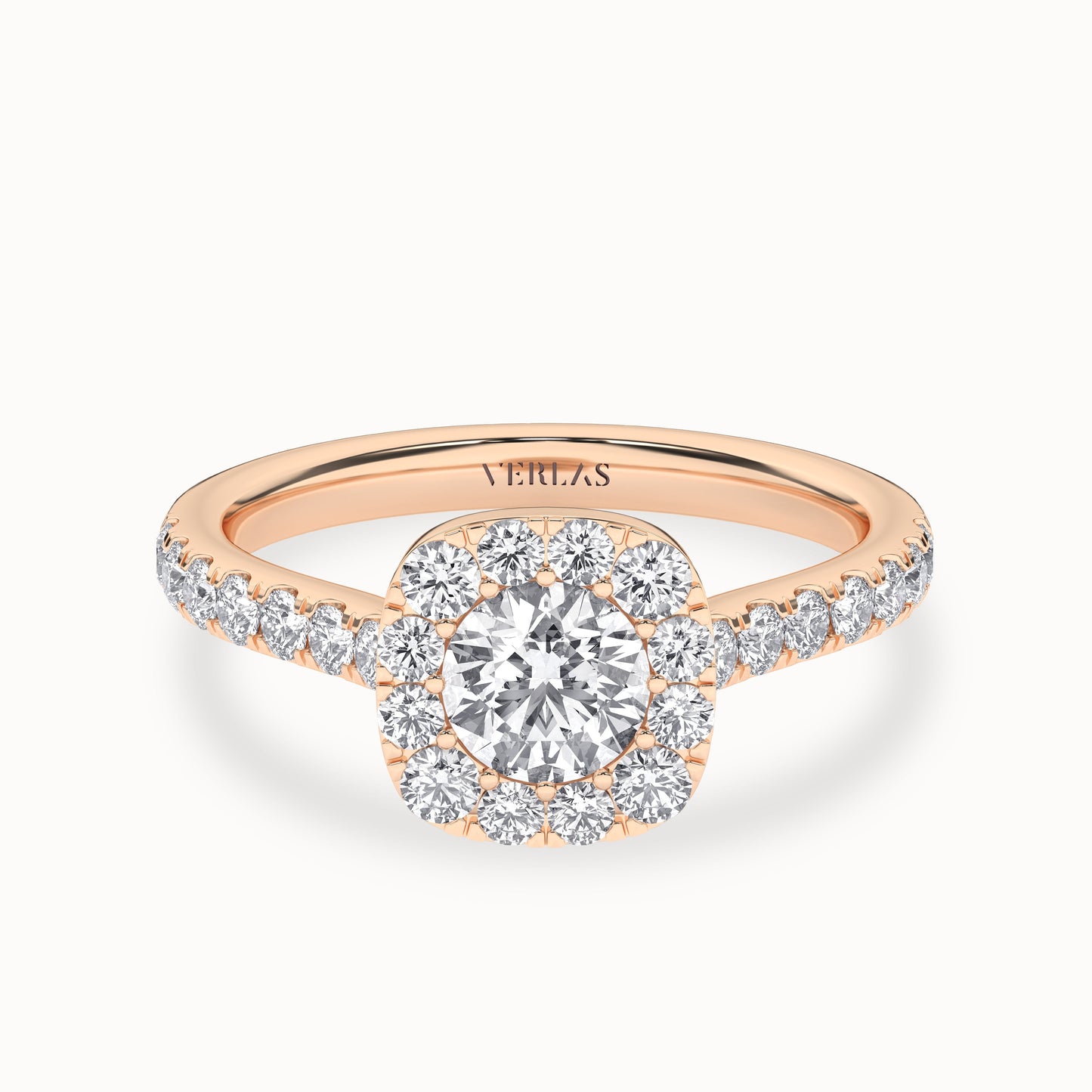 Signature Iconic Round-Princess Halo Ring_Product Angle_1 3/4Ct - 1