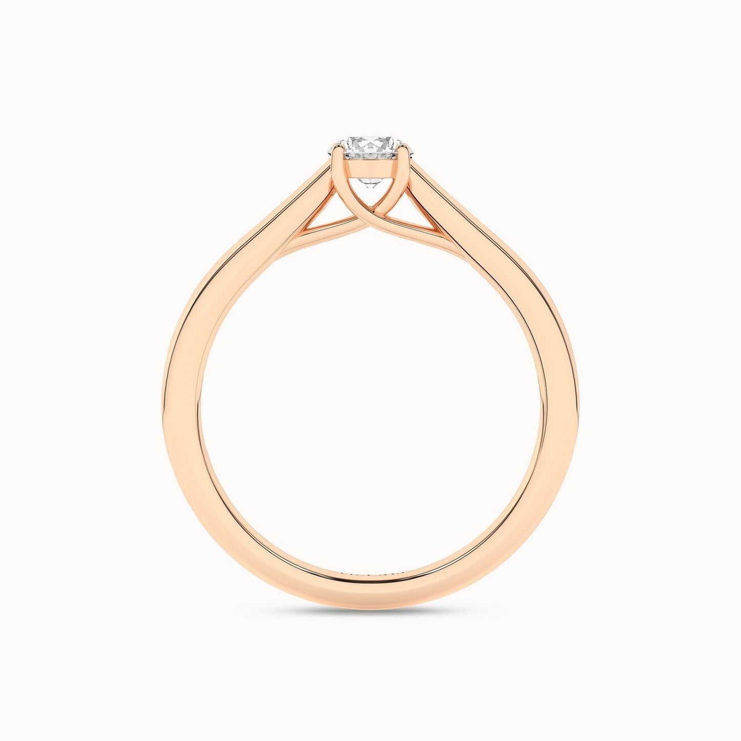 Timeless Round Ring_Product Angle_1/4Ct - 2