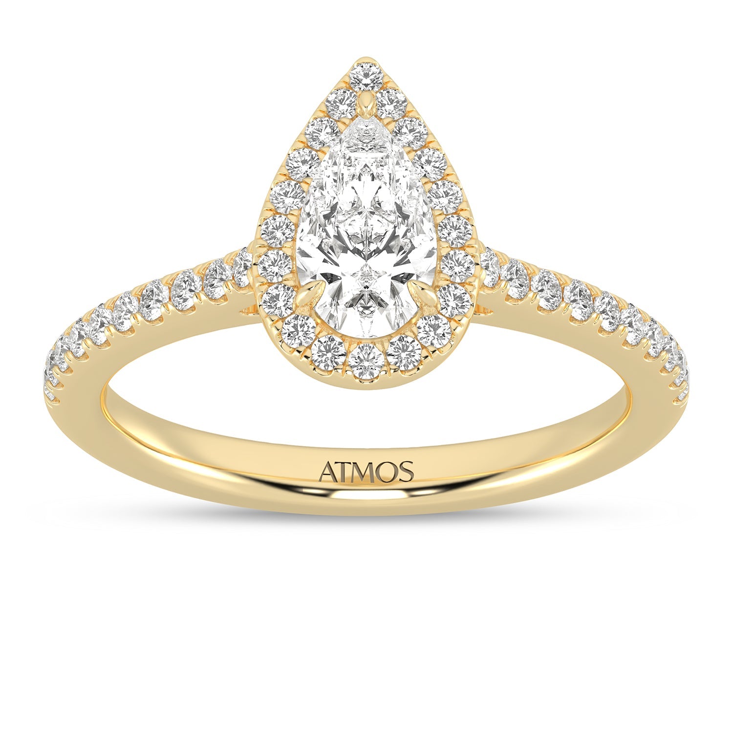 Atmos Signature Dewdrop Halo Ring_Product Angle_1 Ct. - 4