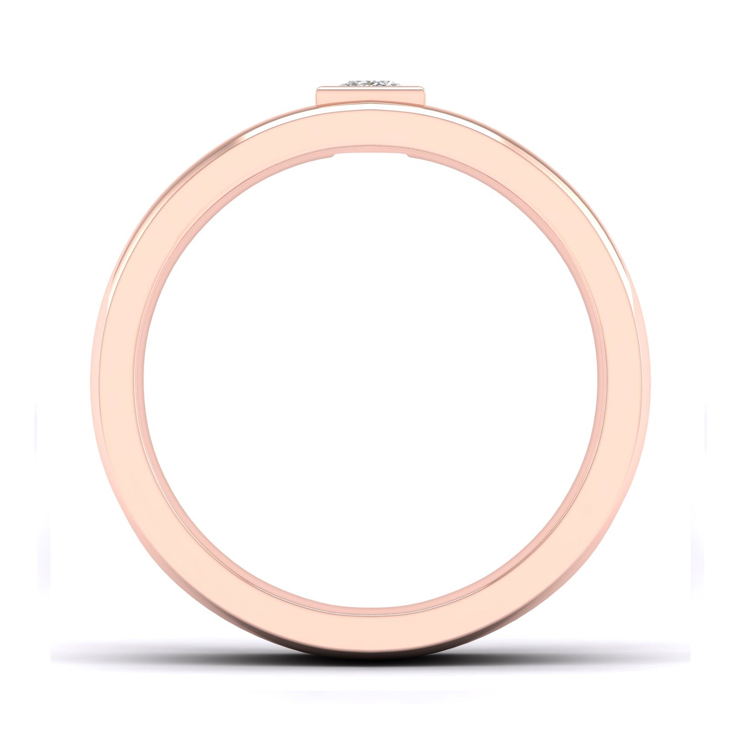 Essential 4-Pronged Round Ring_Product Angle_1/4 Ct. - 3