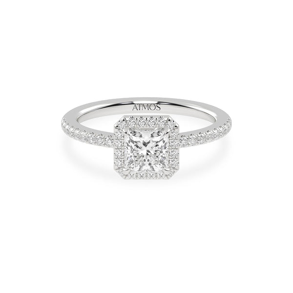 Luxe Princess Halo Ring