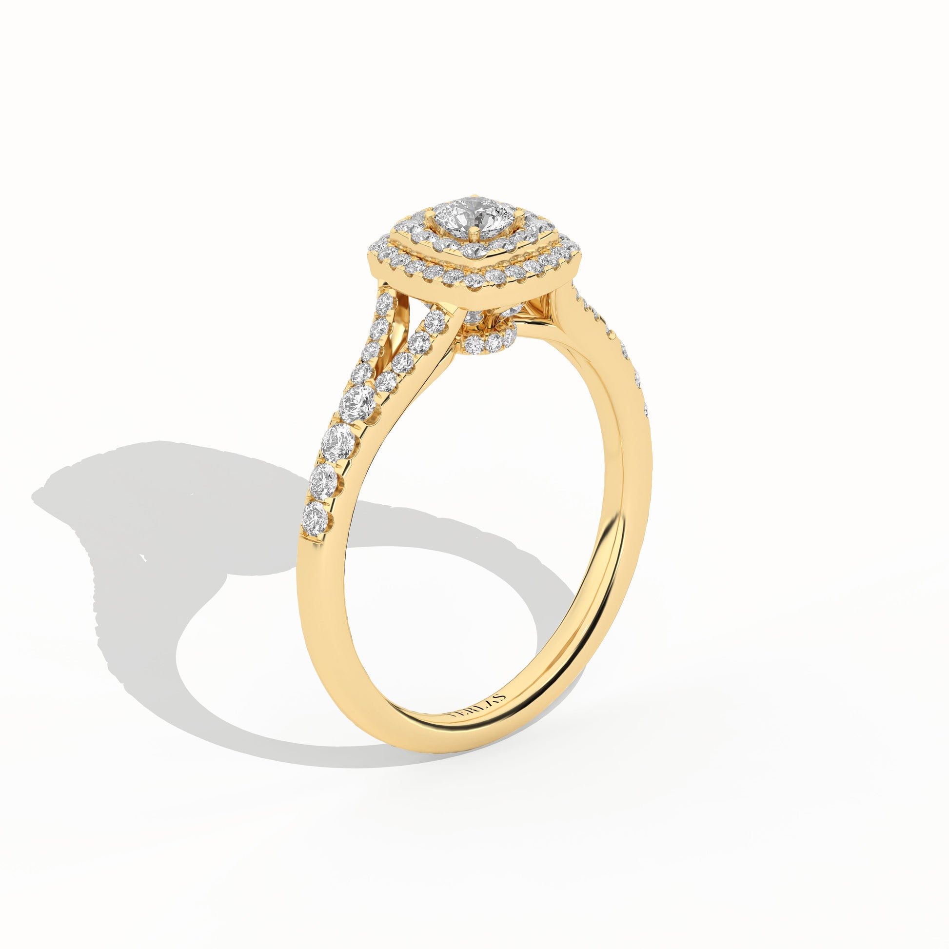 Round-Center Princess Double Halo Ring_Product Angle_1/2Ct - 4