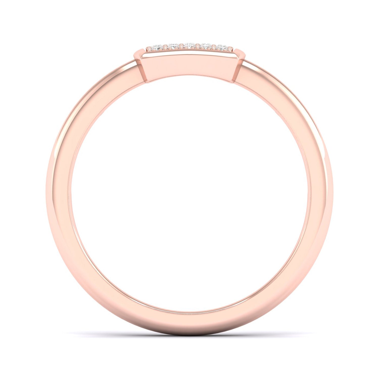 Essential 4-Pronged Round Ring_Product Angle_1/10 Ct. - 2