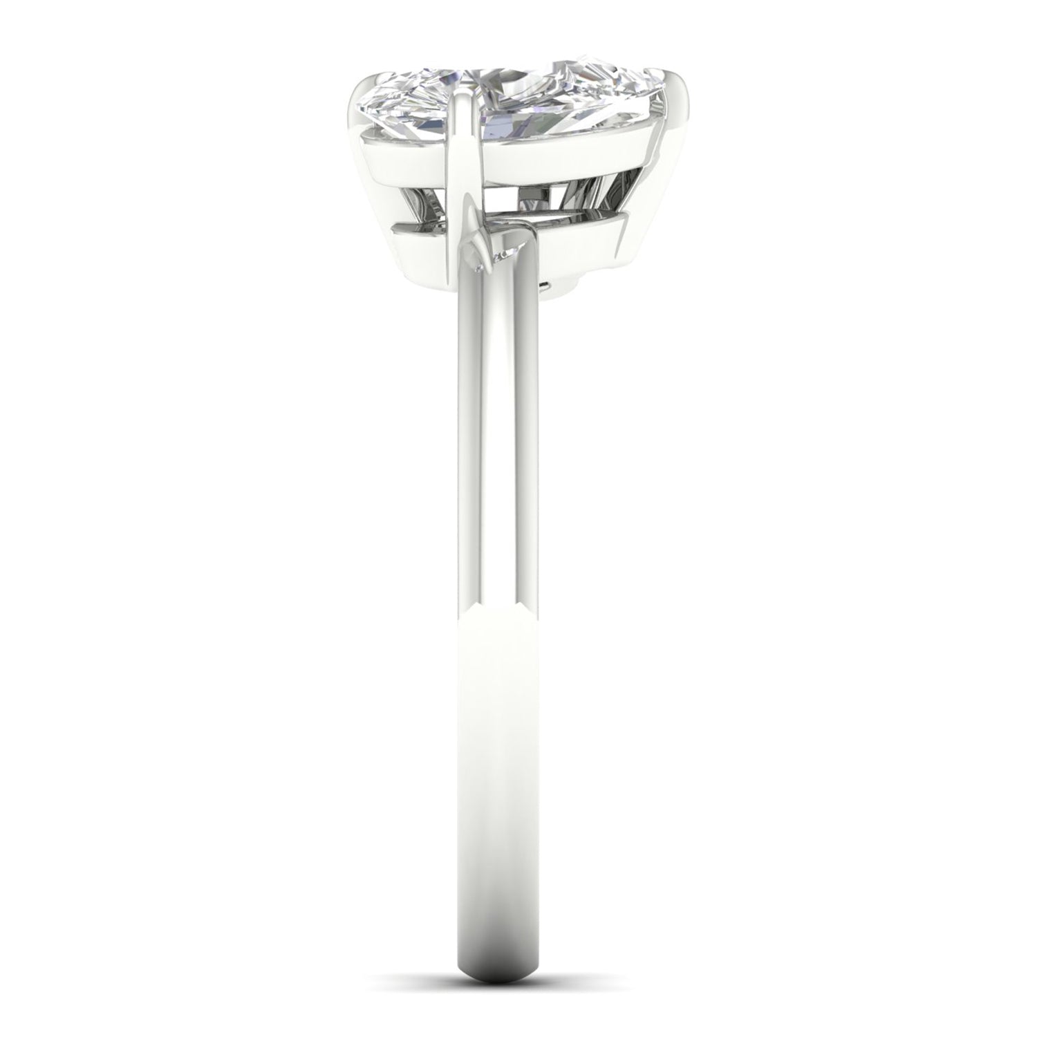 Atmos Asymmetrical Pear Diamond Two Stone Ring_Product Angle_1 1/3 Ct. - 4