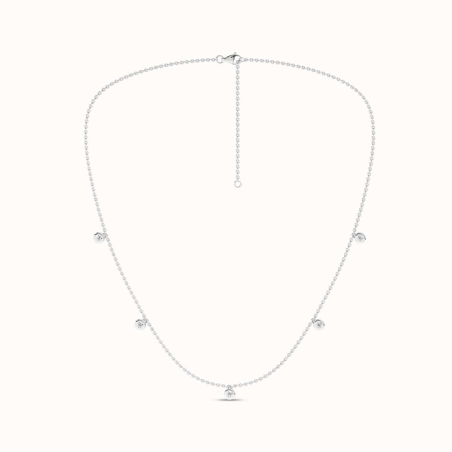 Mini-Round Encompassing Stationed Necklace_Product Angle_PCP Main Image