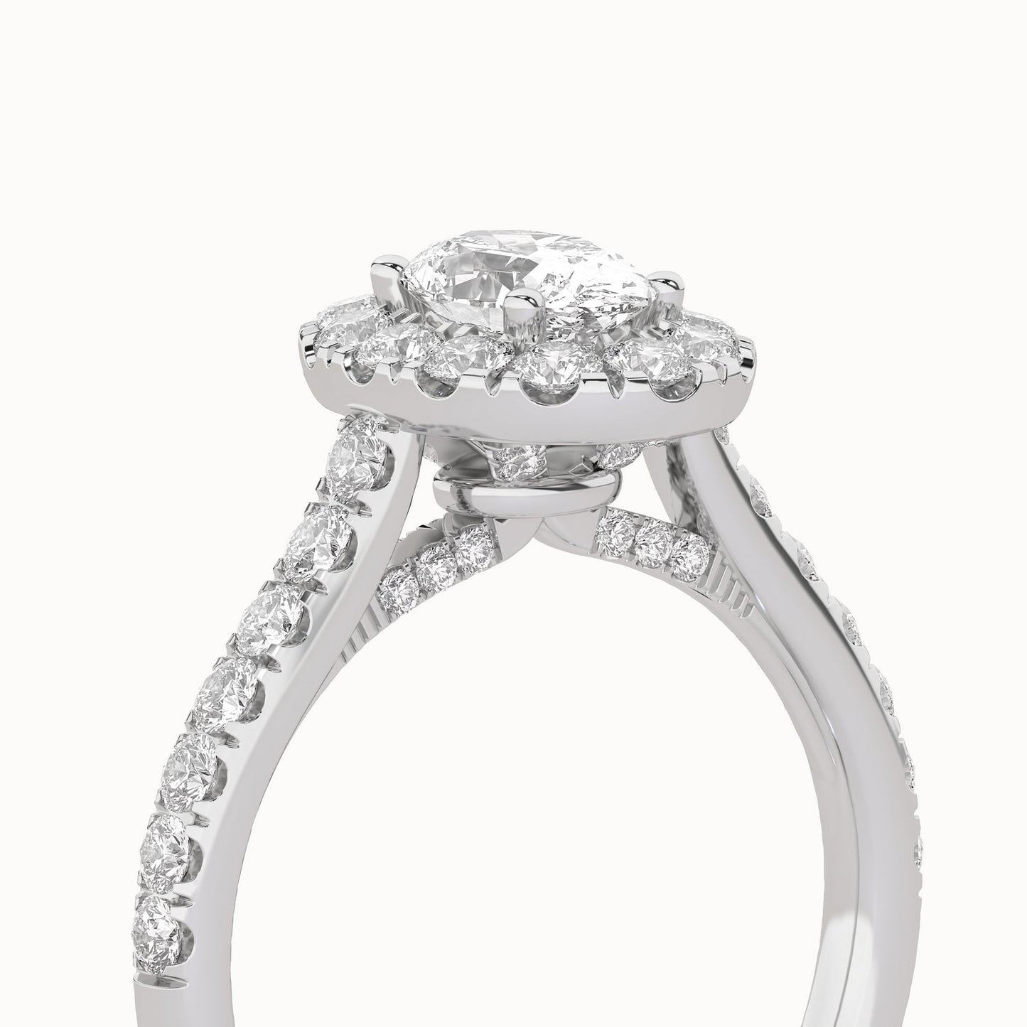 Signature Ellipse Halo Ring_Product Angle_1 1/2Ct - 5