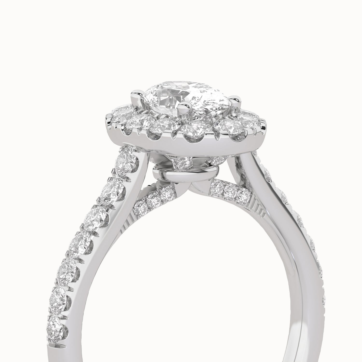 Signature Ellipse Halo Ring_Product Angle_1 1/2Ct - 5