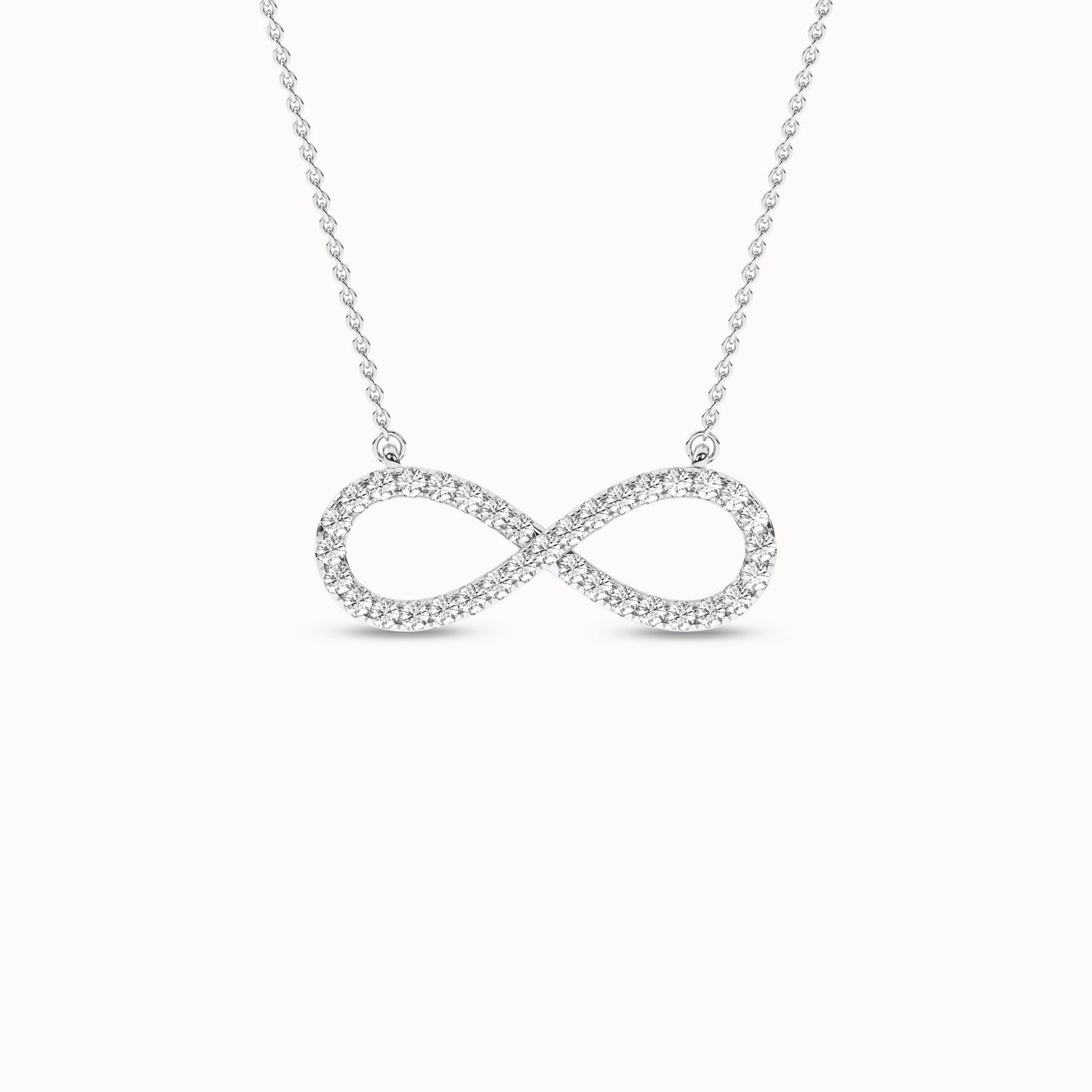 Infinity Necklace_Product Angle_1/4Ct. - 1