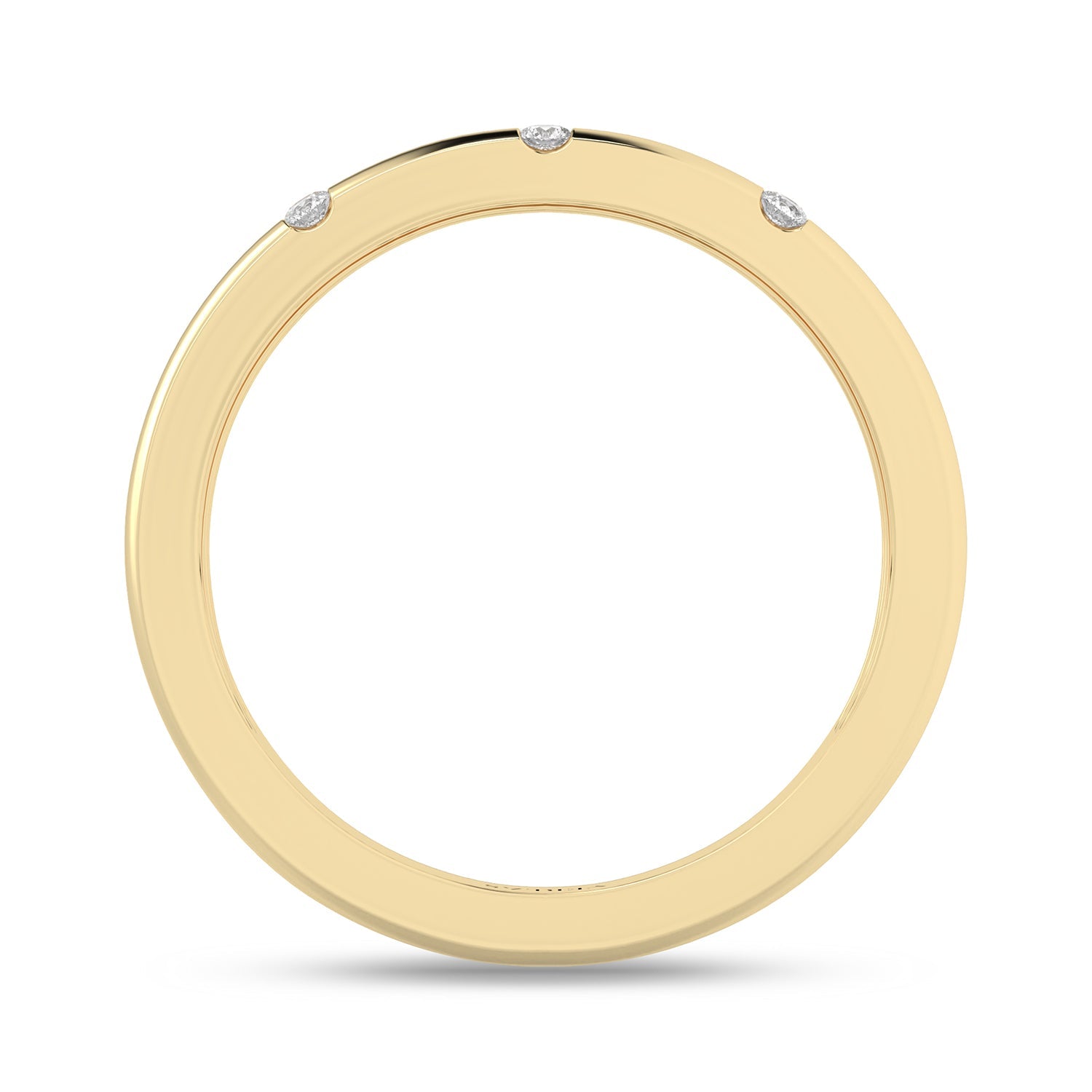 Essential 4-Pronged Round Ring_Product Angle_1/10 Ct. - 2