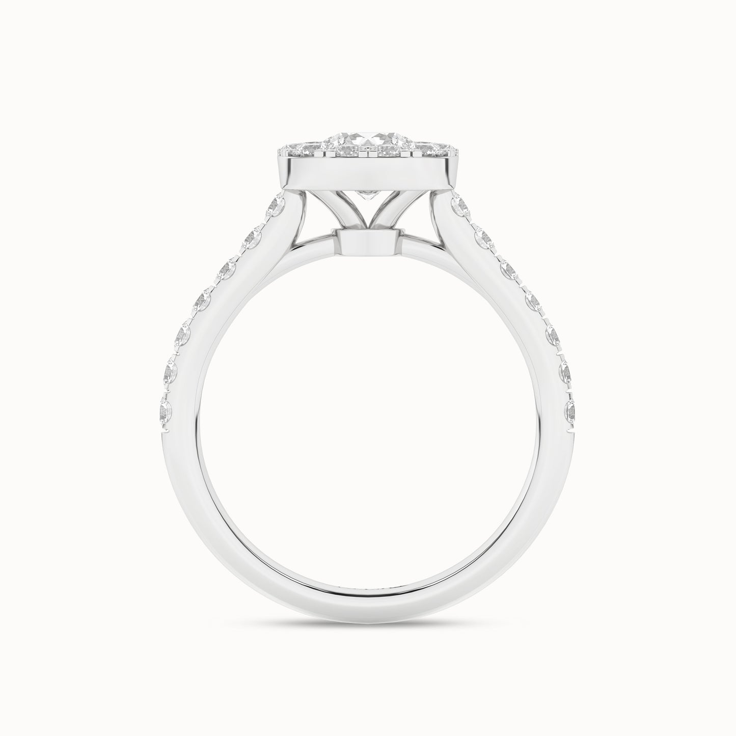 Signature Iconic Round-Princess Halo Ring_Product Angle_1 3/4Ct - 2