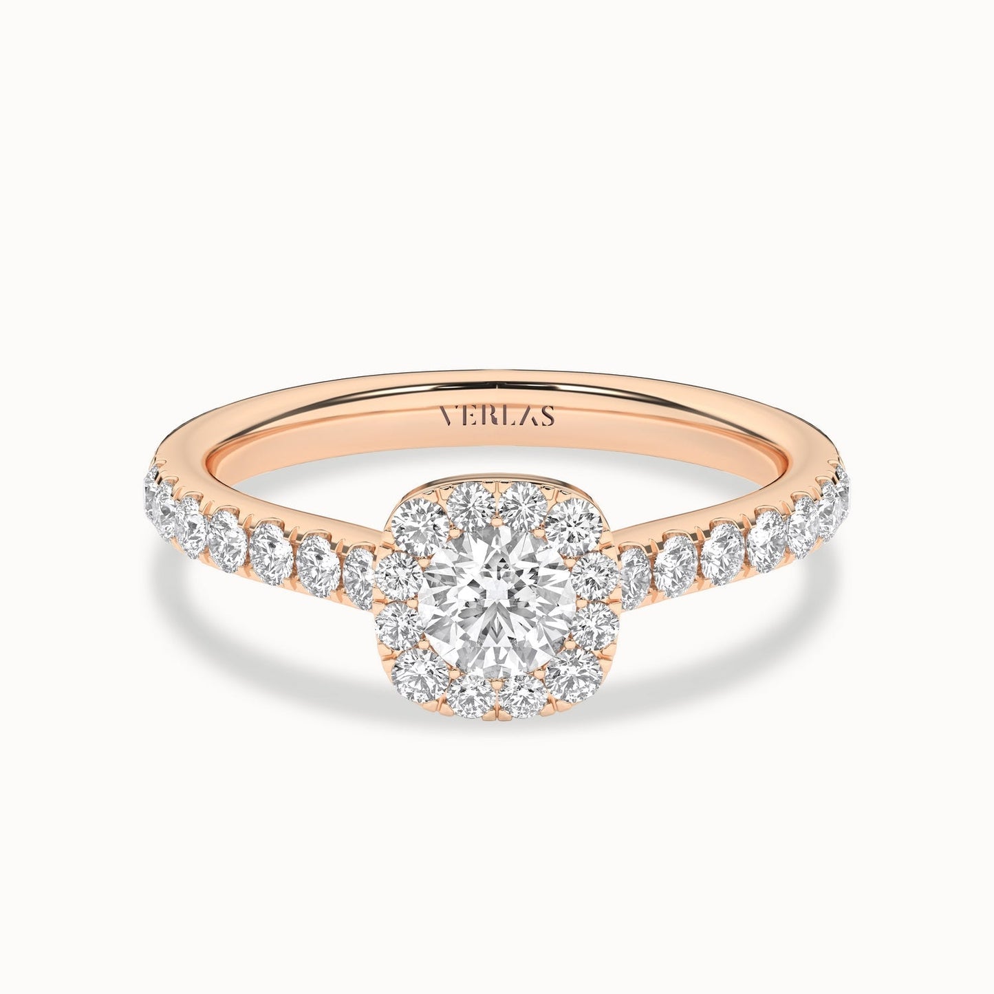 Signature Iconic Round-Princess Halo Ring_Product Angle_1Ct - 1