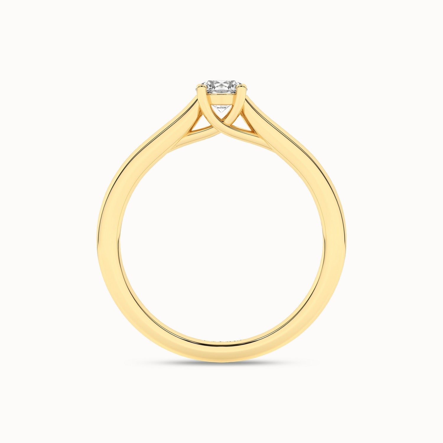 Timeless Round Ring_Product Angle_1/3Ct - 2