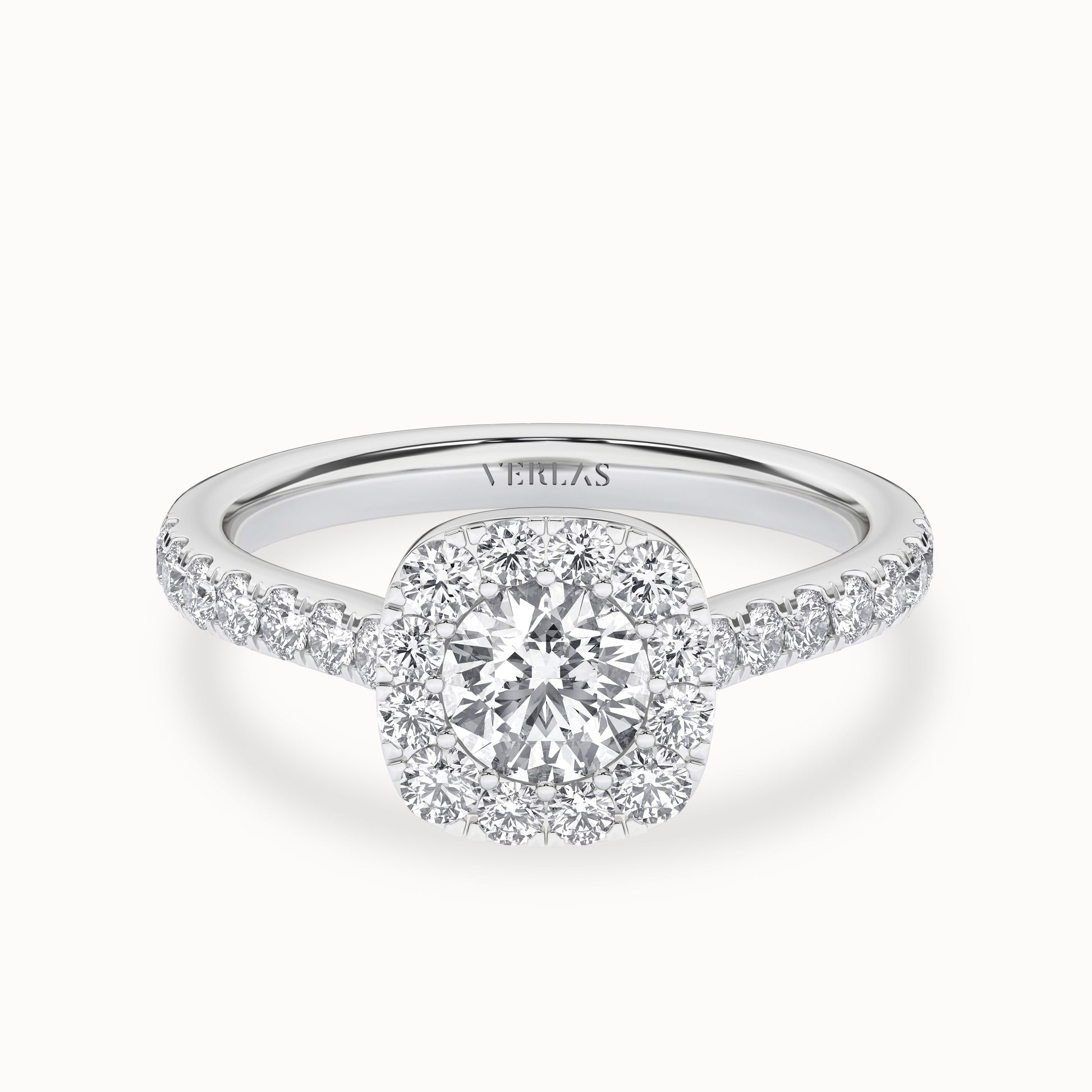 Signature Iconic Round-Princess Halo Ring_Product Angle_1 3/4Ct - 1