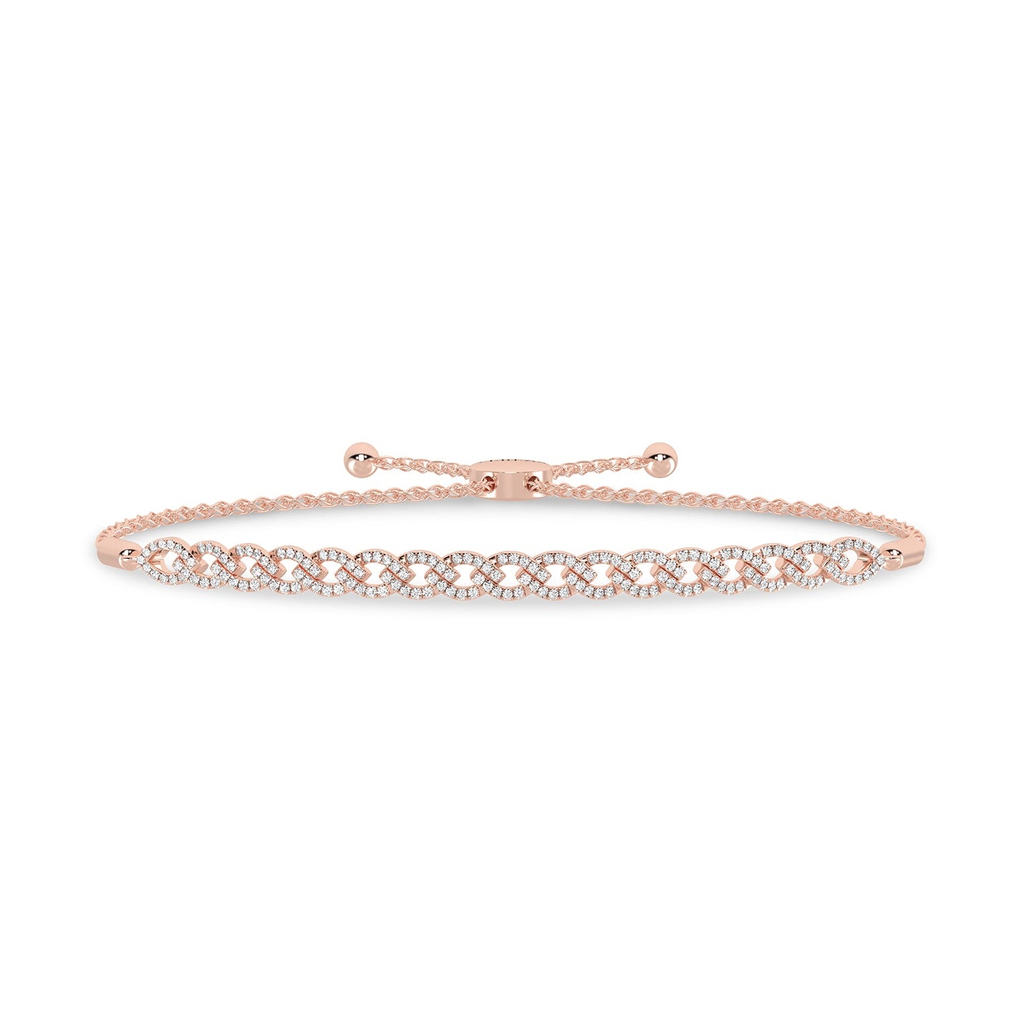 Marquise Harmony Diamond Bolo Bracelet  _Product Angle_1/2 Ct. - 1