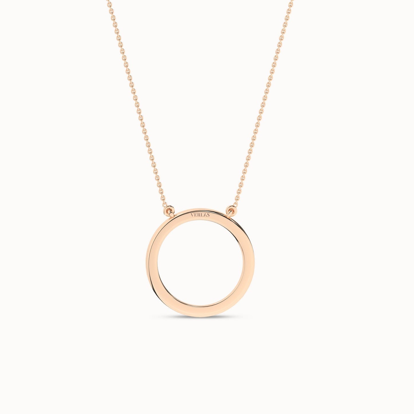 Circular Silhouette Necklace_Product Angle_1/2Ct. - 3