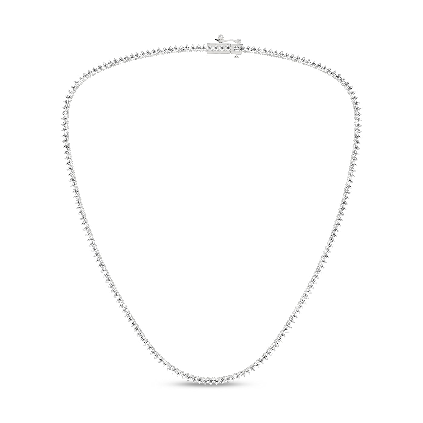 Graduated Atmos Tennis Necklace_Product Angle_PCP Main Image