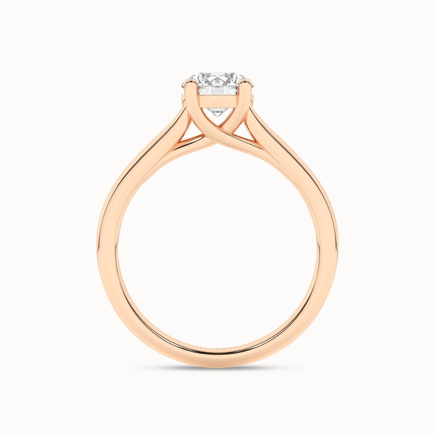 Timeless Round Ring_Product Angle_1Ct - 2