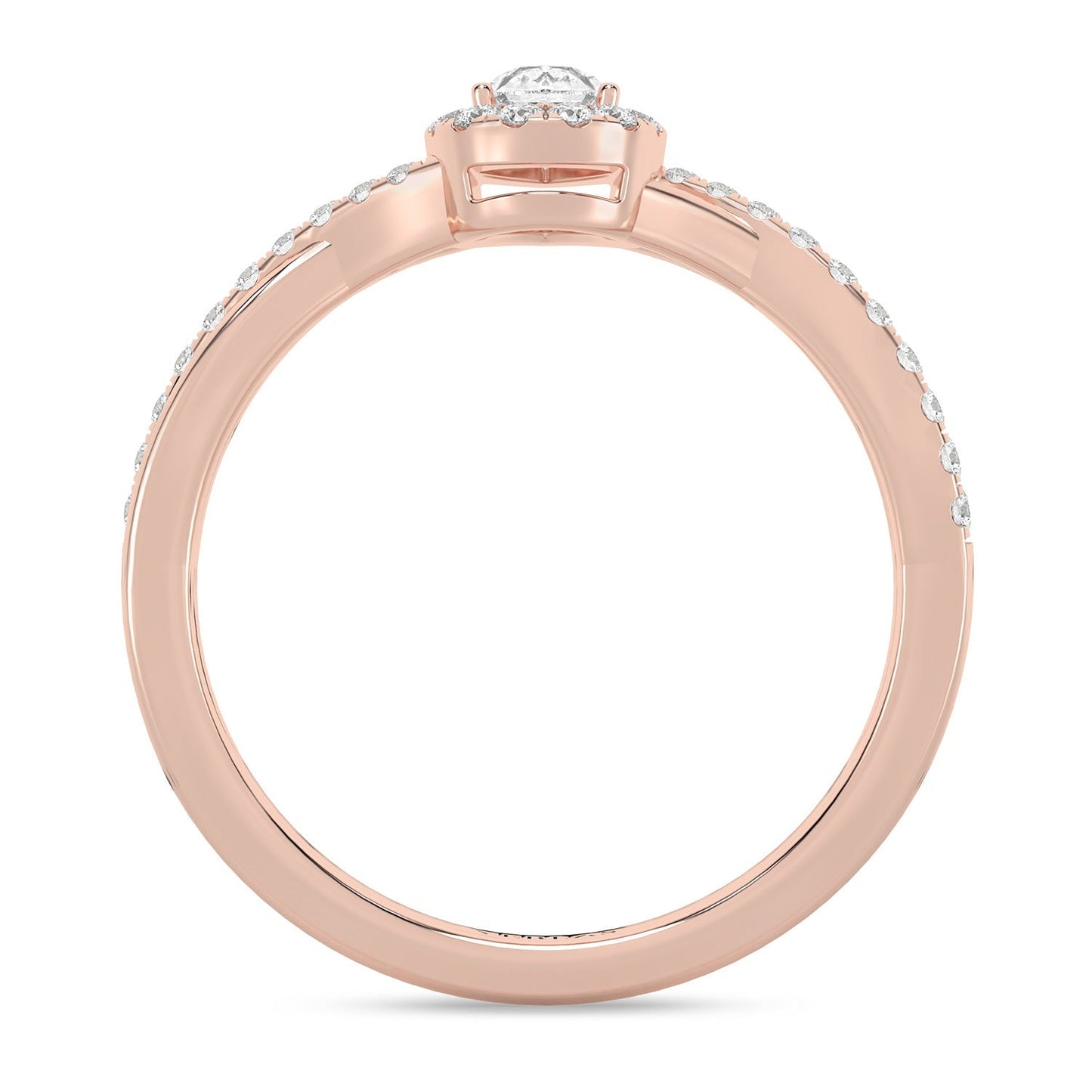 Essential 4-Pronged Round Ring_Product Angle_1/3 Ct. - 3