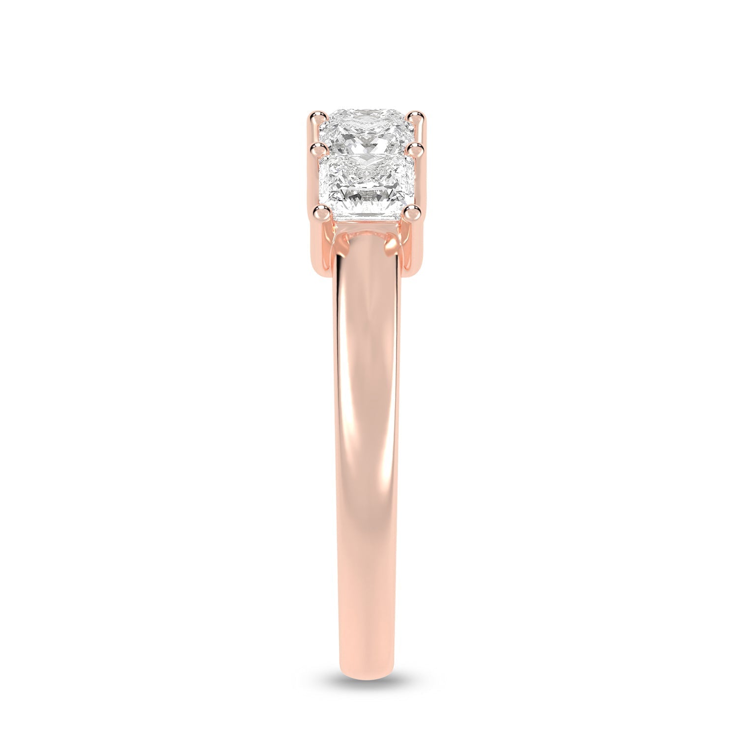 5-Stone Princess Atmos Ring_Product Angle_2 Ct. - 3