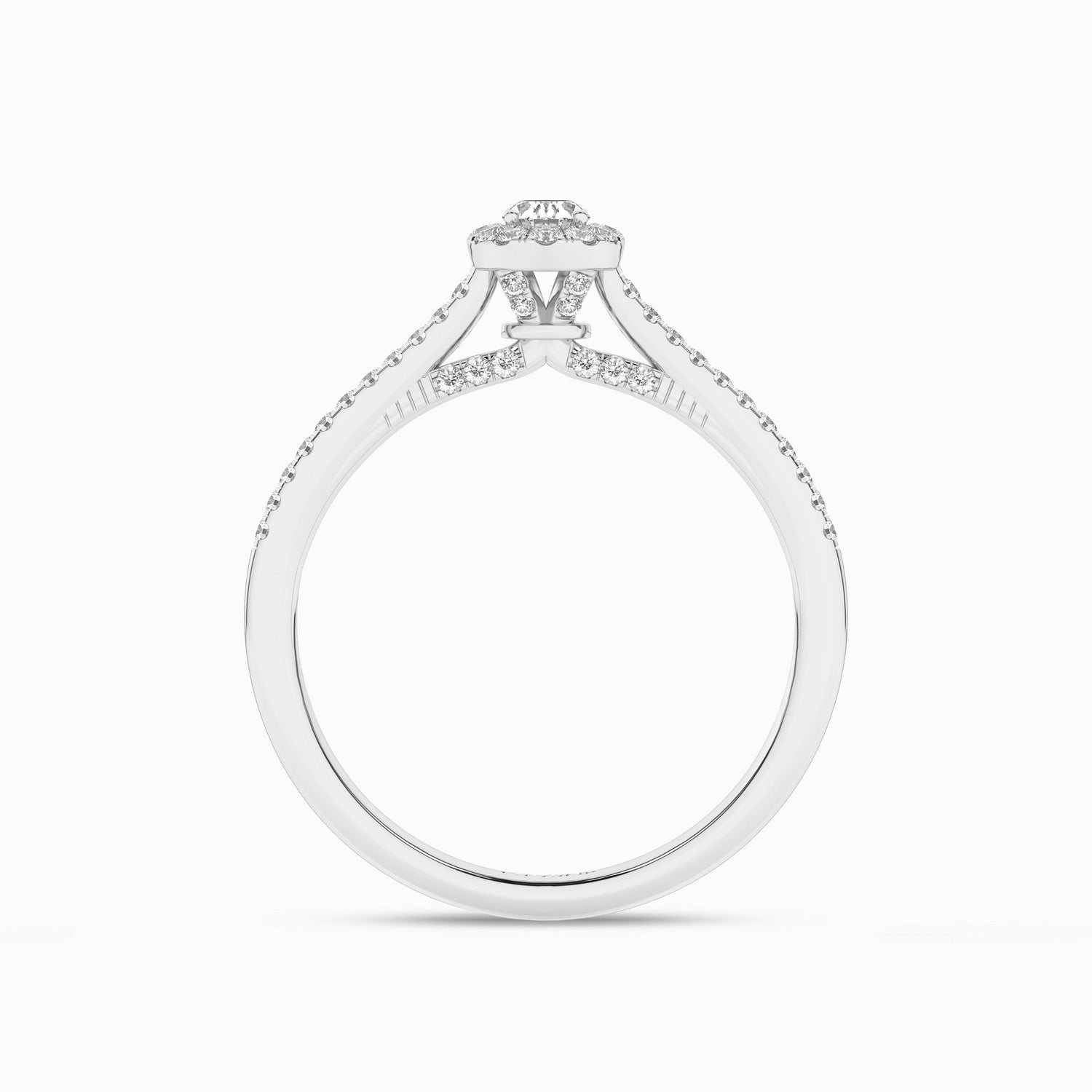 Signature Ellipse Halo Ring_Product Angle_1/3Ct - 3