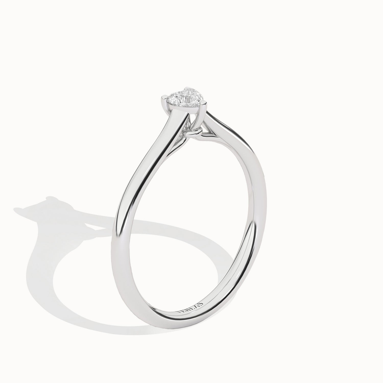 Iconic Heart Ring_Product Angle_1/6Ct - 2