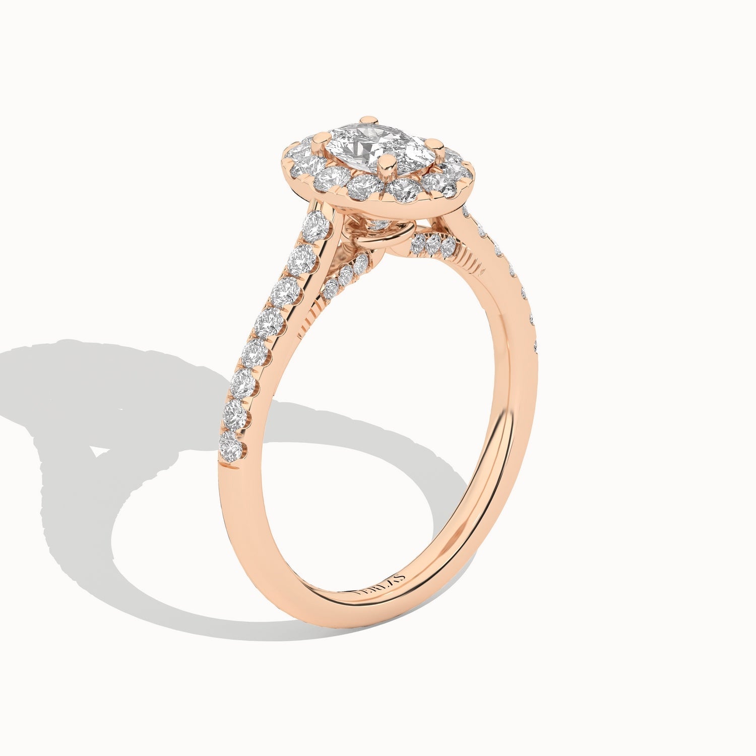 Signature Ellipse Halo Ring_Product Angle_1Ct - 2