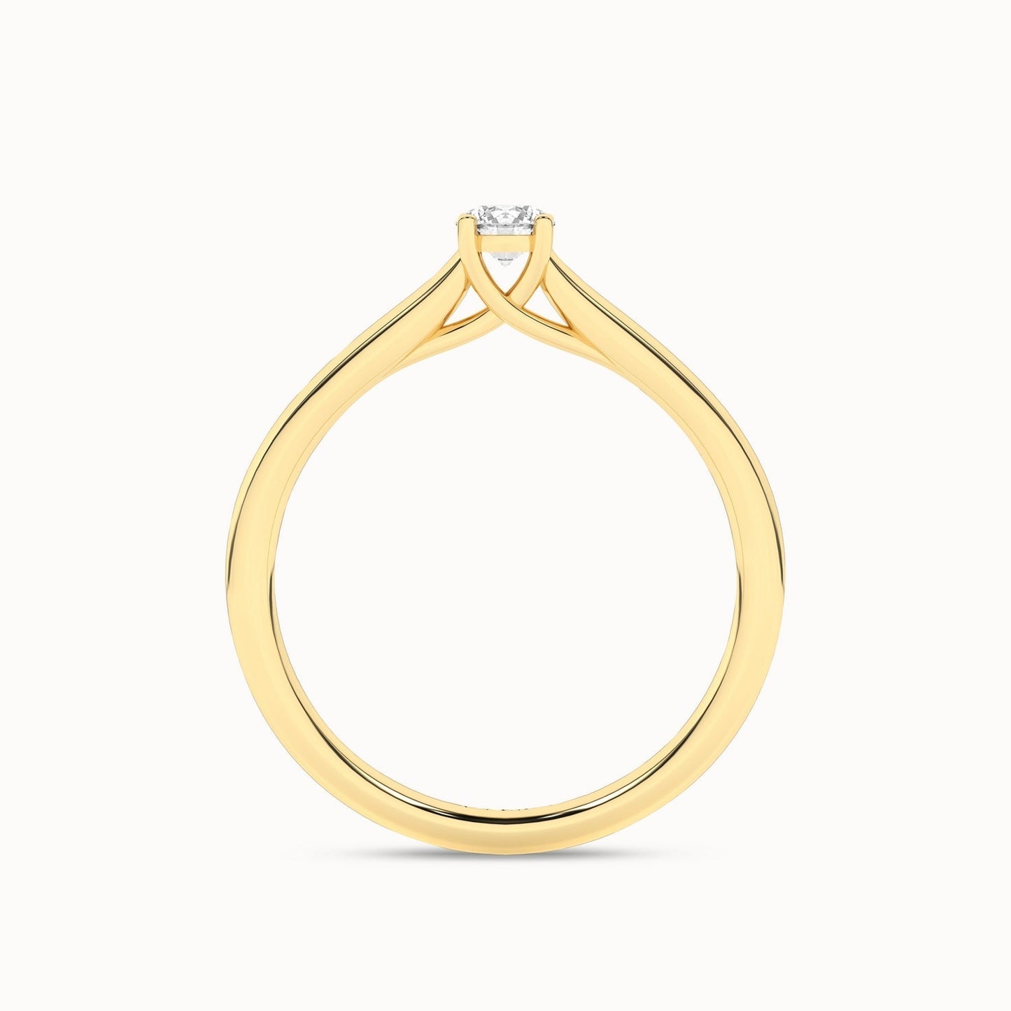 Timeless Round Ring_Product Angle_1/6Ct - 2