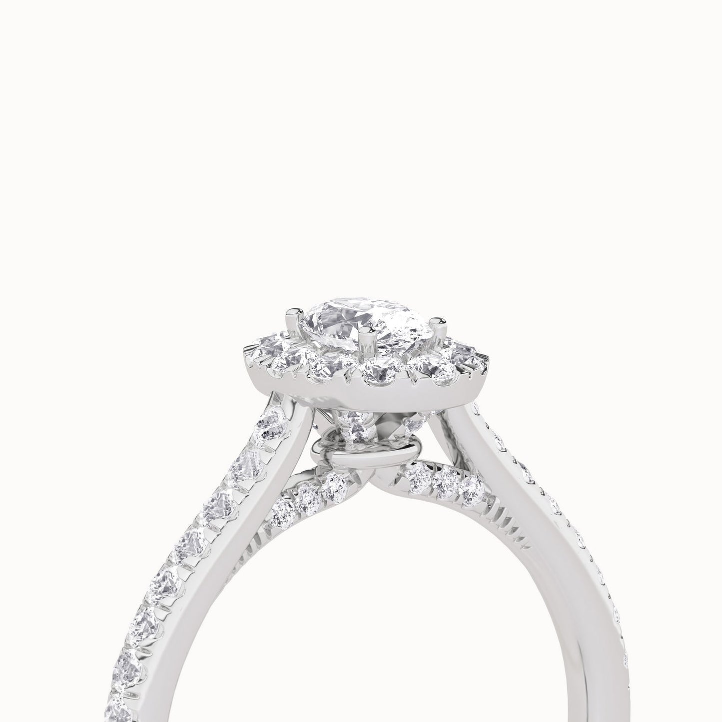 Signature Ellipse Halo Ring_Product Angle_3/4Ct - 5