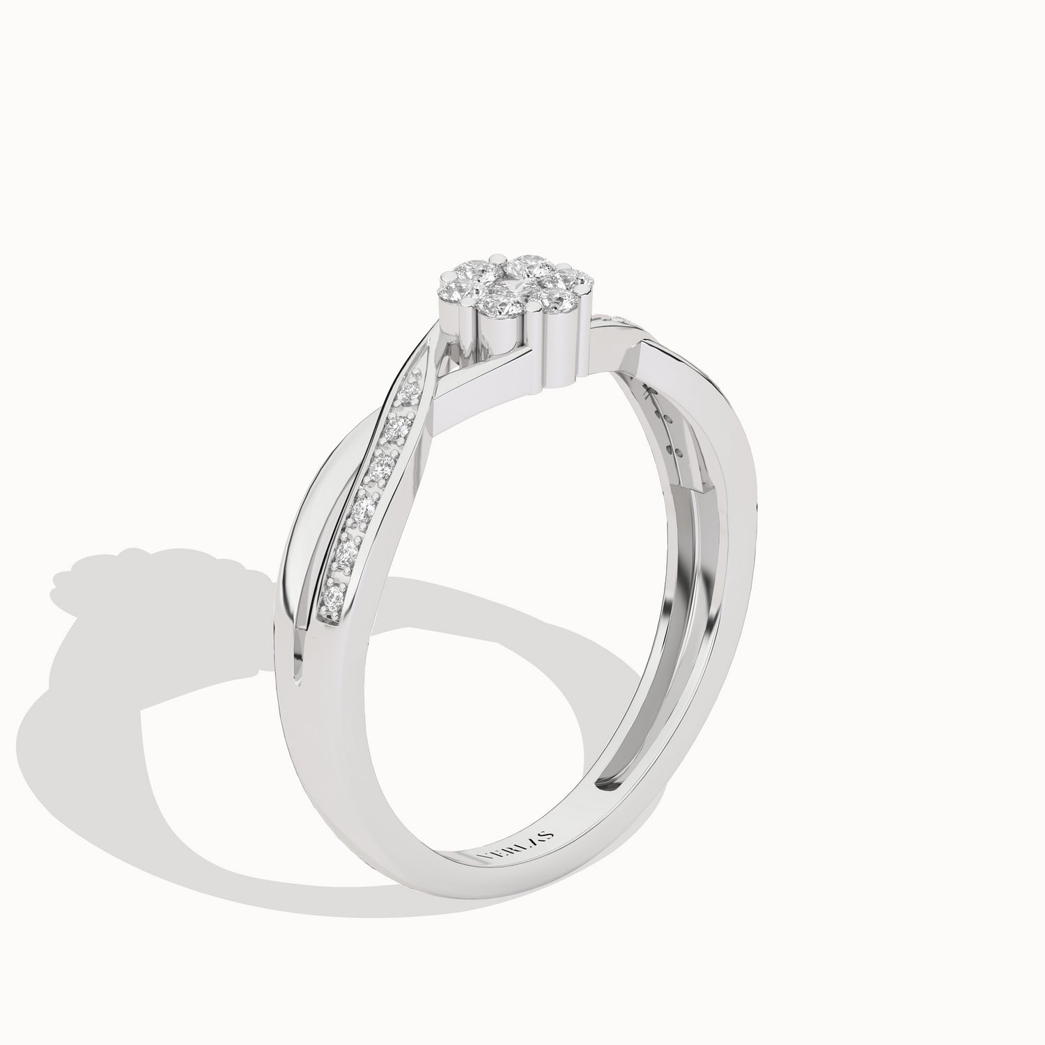 My Crossover Primrose Ring_Product Angle_1/4Ct - 4