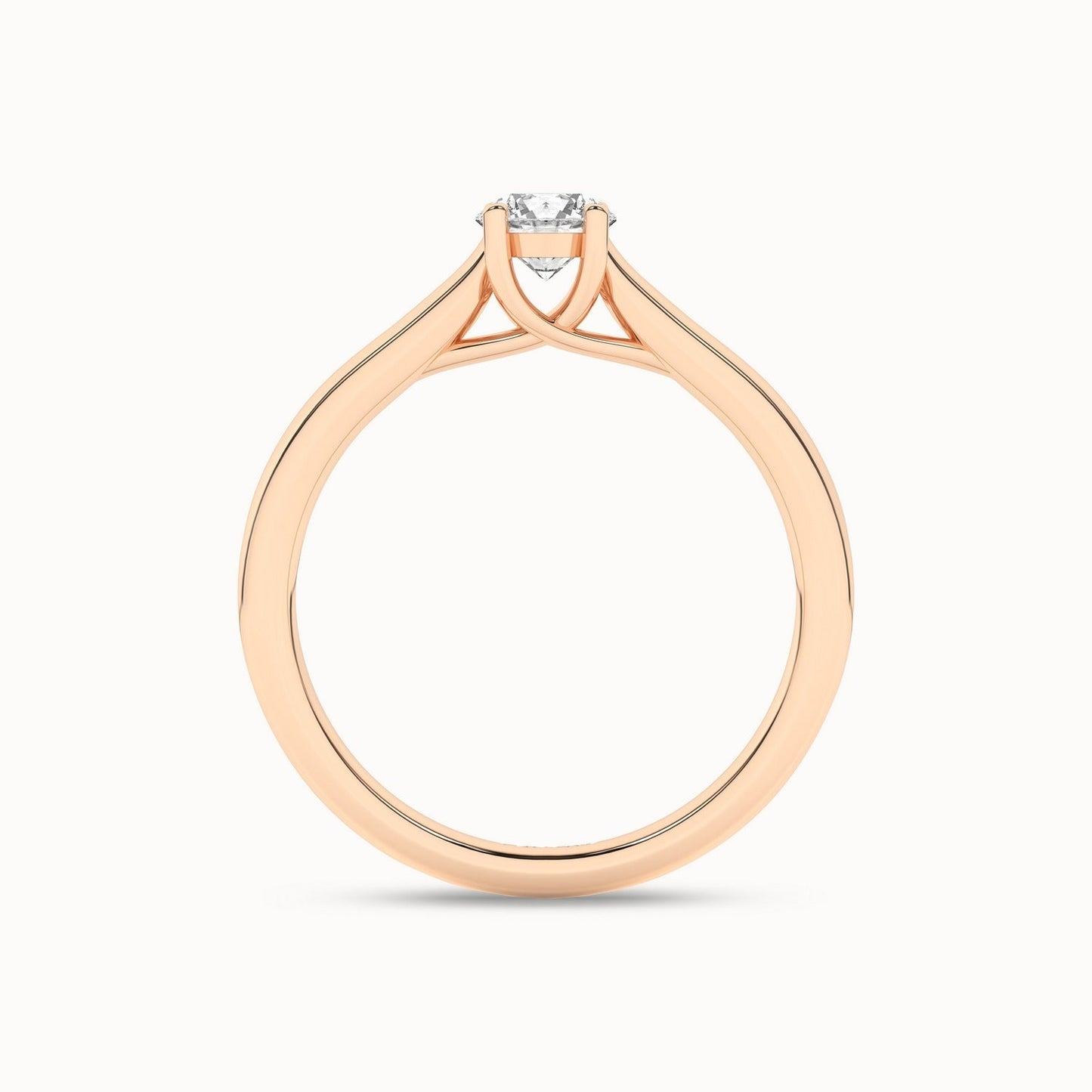 Timeless Round Ring_Product Angle_1/2Ct - 2