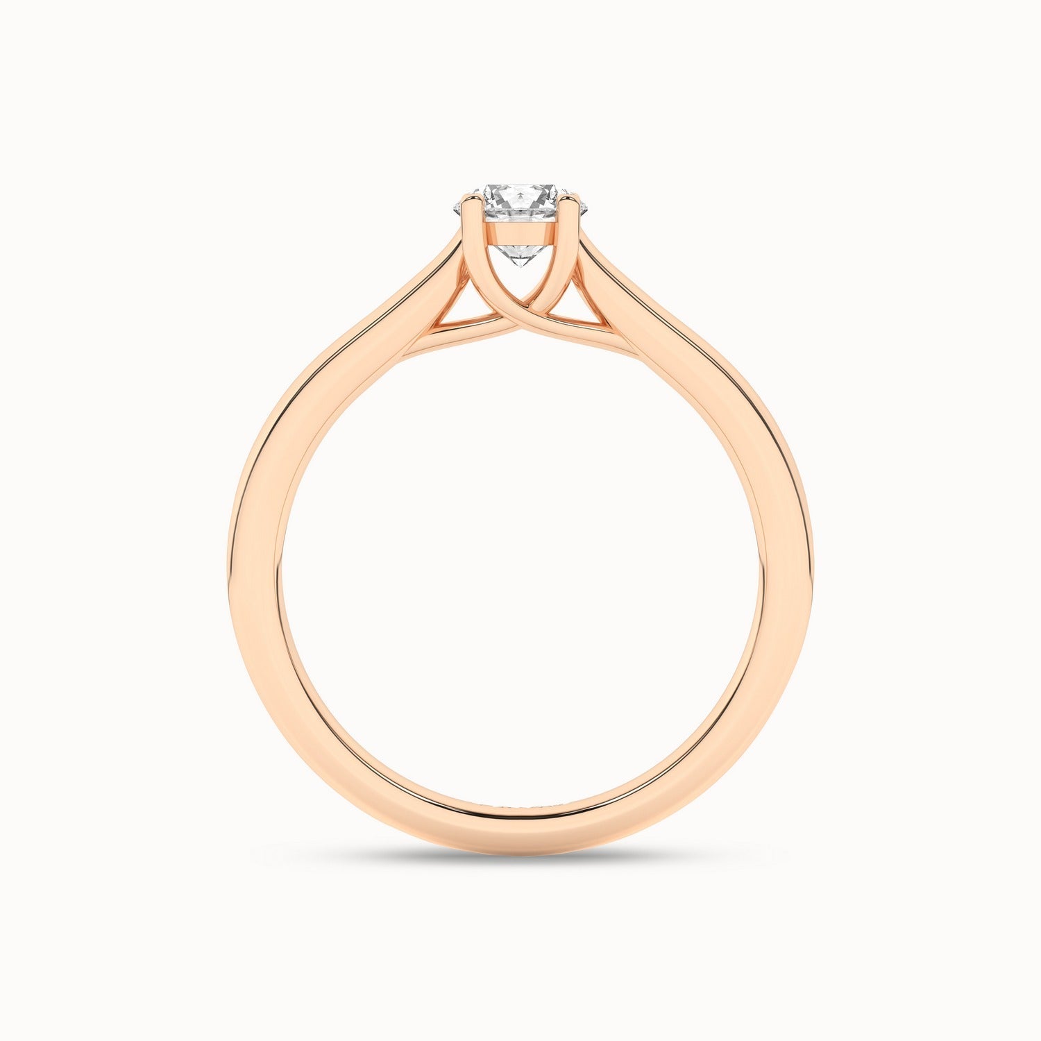 Timeless Round Ring_Product Angle_1/2Ct - 2