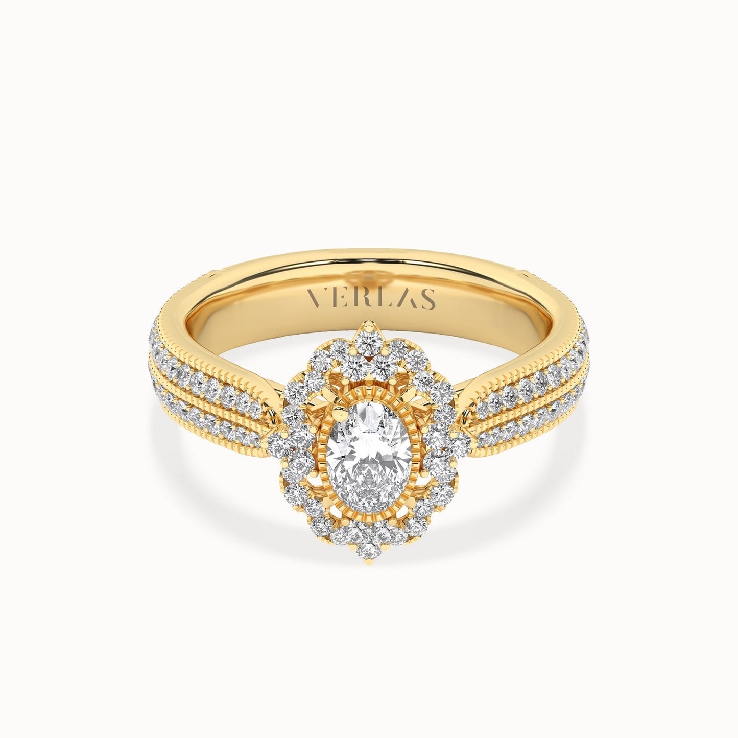 Ornate Ellipse Ring_Product Angle_1Ct - 1