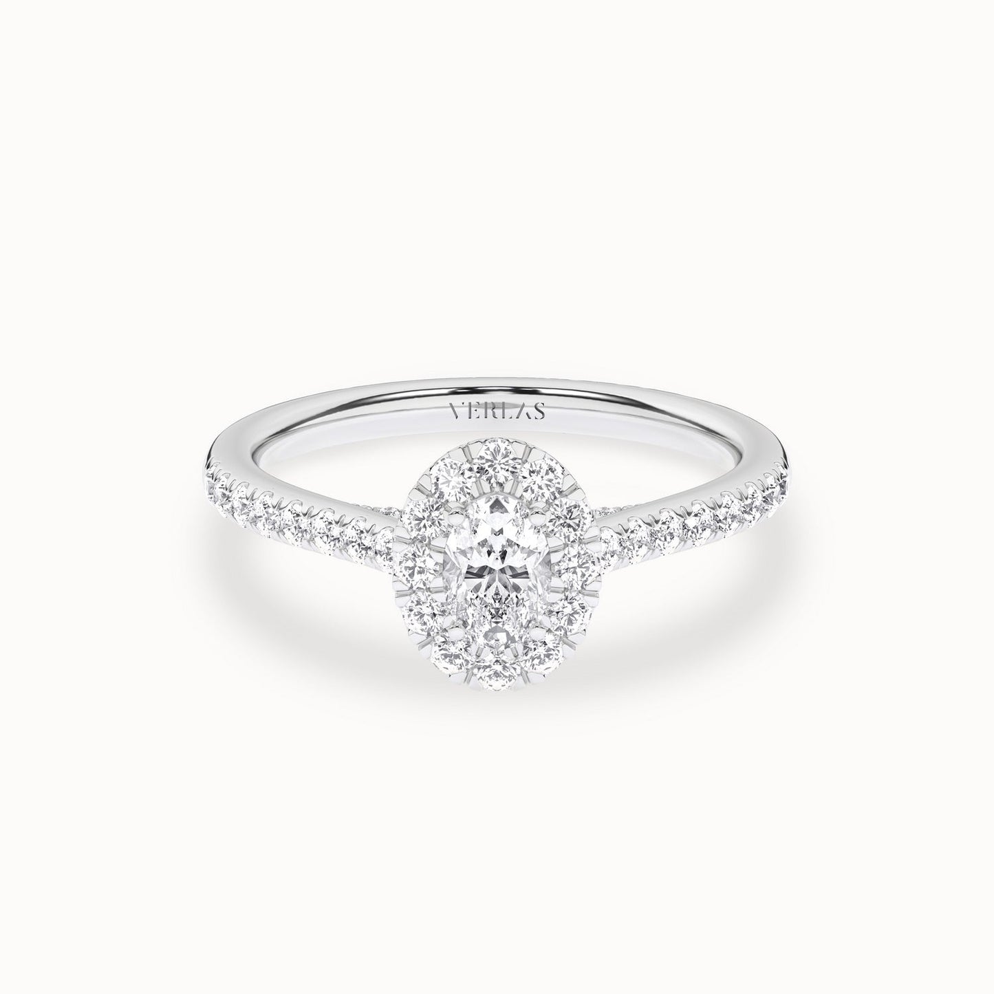 Signature Ellipse Halo Ring_Product Angle_3/4Ct - 1