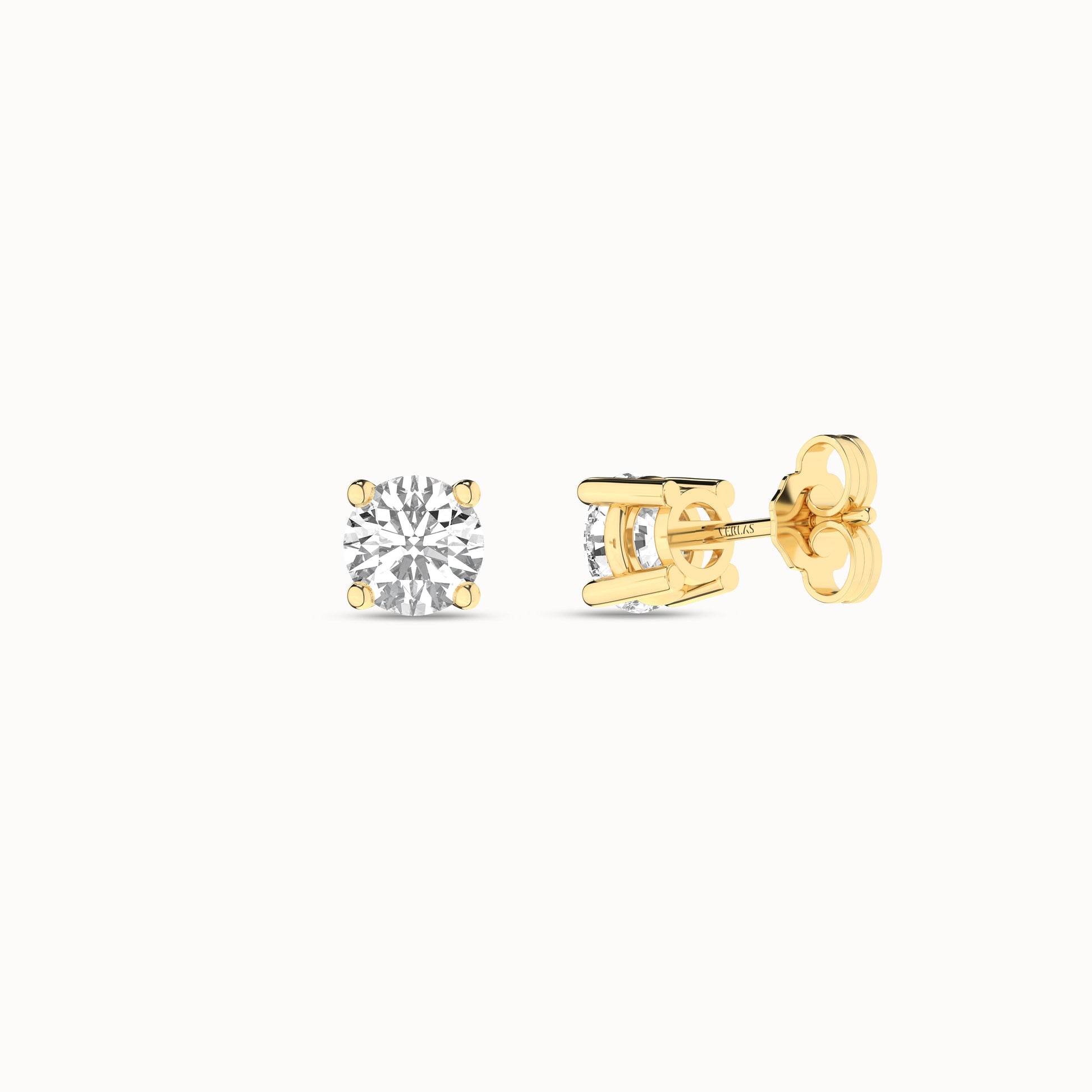 Round Solitaire Studs_Product Angle_1Ct. - 3
