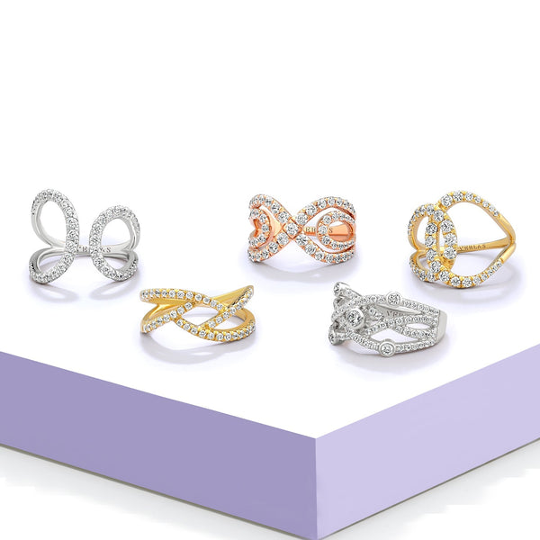 3 Cross-Tier Smitten Ring